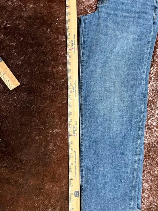 Old Navy High Waisted OG Loose Jeans Medium Wash Blue 6 - Picture 9 of 9